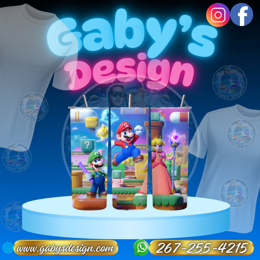 Tumbler Mario Bross