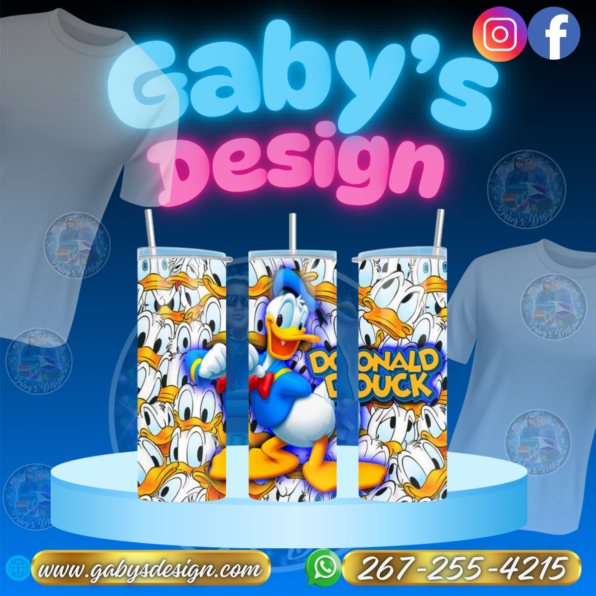 Tumbler custom – Gaby's Design