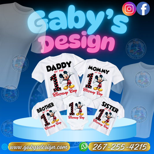 Camisas personalized cumpleaños 12 piezas