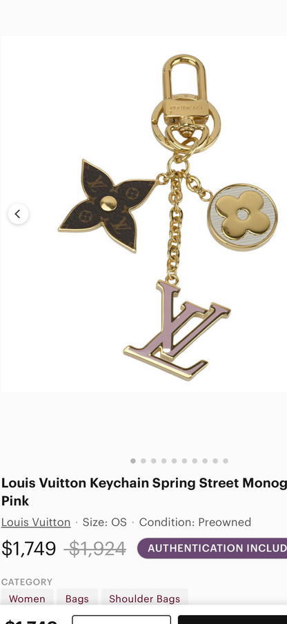 Louis Vuitton keychain