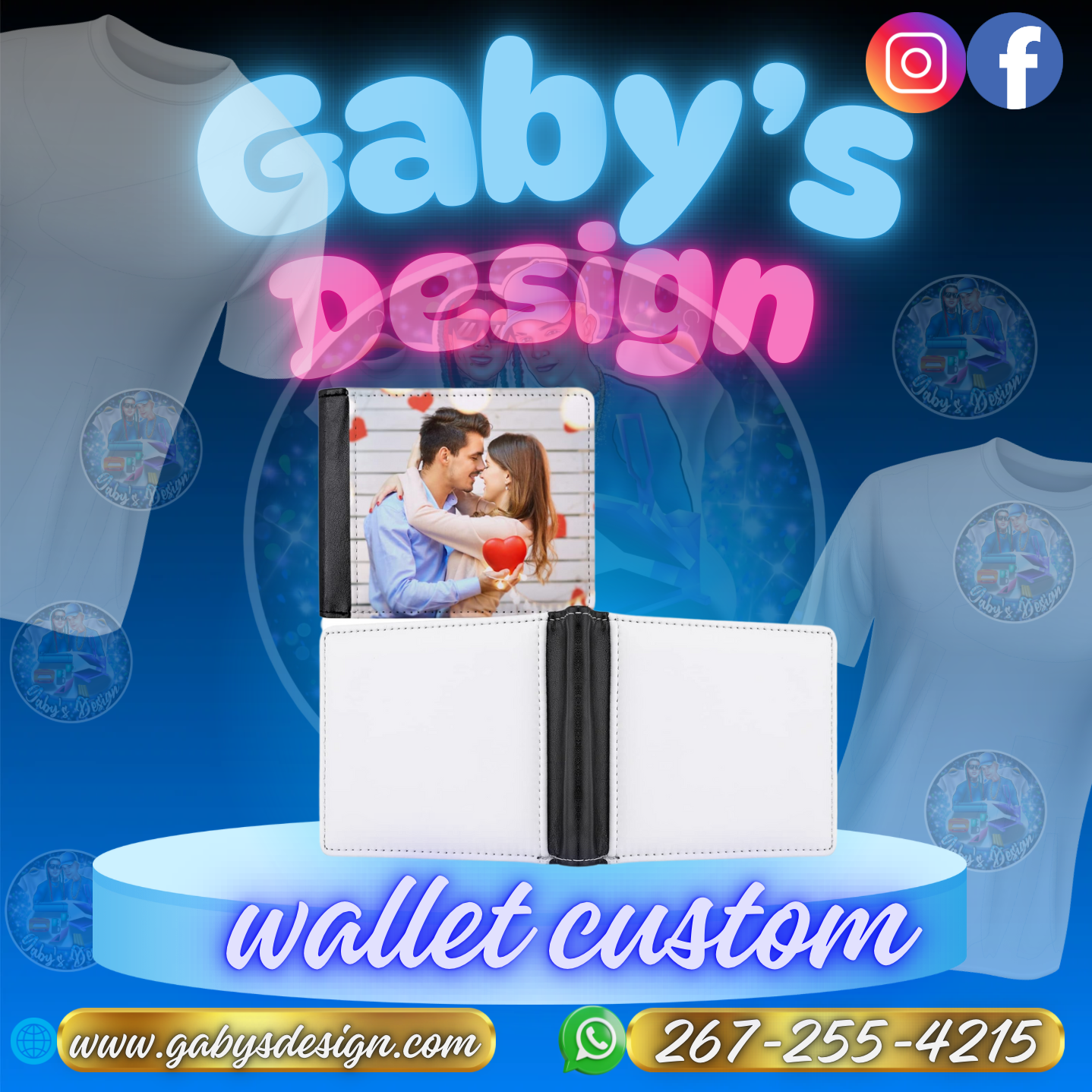 Cartera de Bolsillo Personalizada